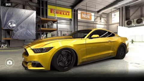 CSR2 Ford Mustang HPE750 Gold Stars Car