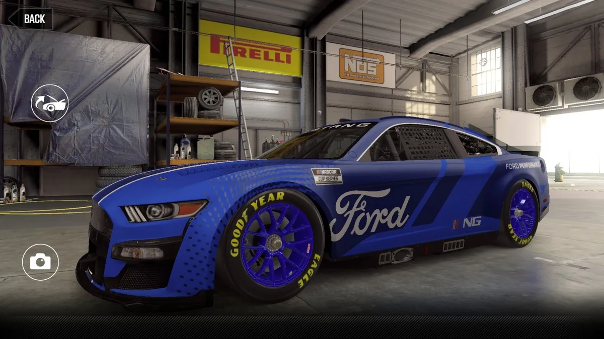 CSR2 Ford NASCAR Next Gen Mustang Purple Stars Car