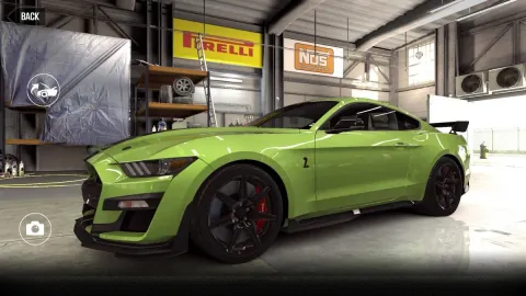 Ford Mustang Shelby GT500 (2019) - Maxed CSR2 Car Ford Shelby GT500 (GrabberLime) 1