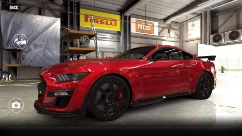 Ford Mustang Shelby GT500 (2019) - Maxed CSR2 Car Ford Shelby GT500 (RaceRed) 2