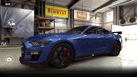 Ford Mustang Shelby GT500 (2019) - Maxed CSR2 Car Ford Shelby GT500 (VelocityBlue) 2
