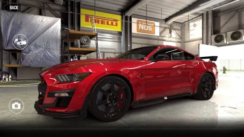 Ford Mustang Shelby GT500 (2019) - Maxed CSR2 Car RaceRed