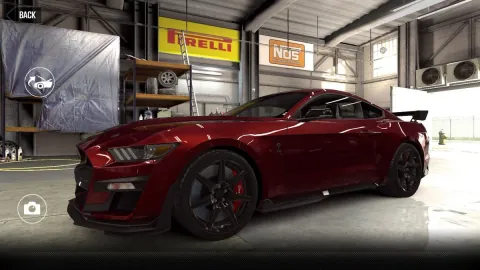 Ford Mustang Shelby GT500 (2019) - Maxed CSR2 Car RedHotMetallicTintedClearcoat