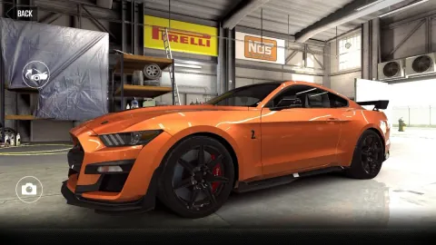 Ford Mustang Shelby GT500 (2019) - Maxed CSR2 Car TwisterOrange
