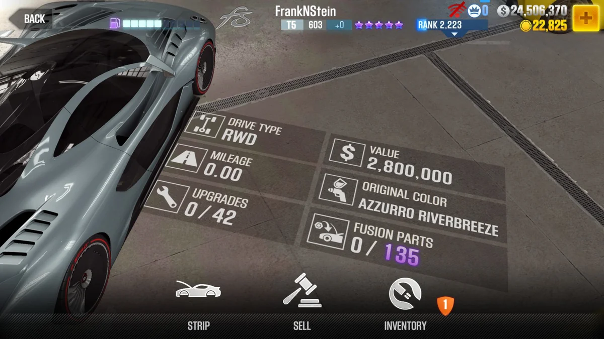 FSD FrankNStein CSR2 fusion parts and tune setup