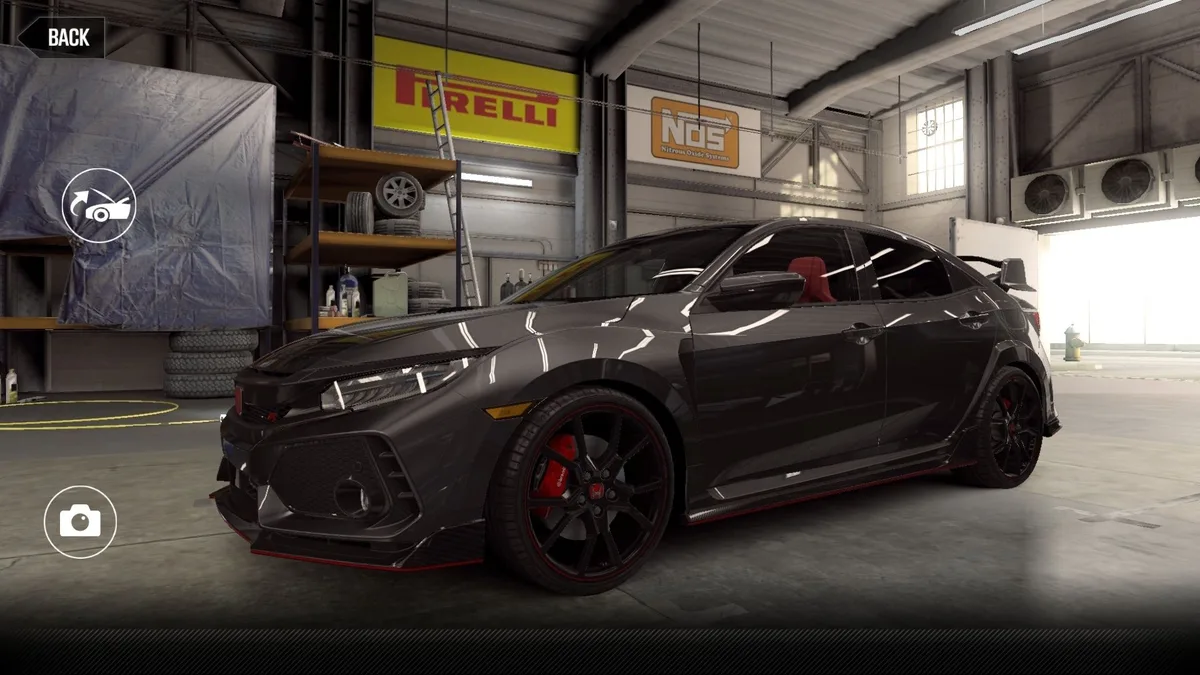 CSR2 Rico's Honda Civic Type R Purple Stars Car