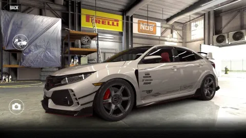 Honda Civic Type R Varis (2017) - Maxed CSR2 Car Honda Varis Civic Type R (ChampionshipWhite) 1