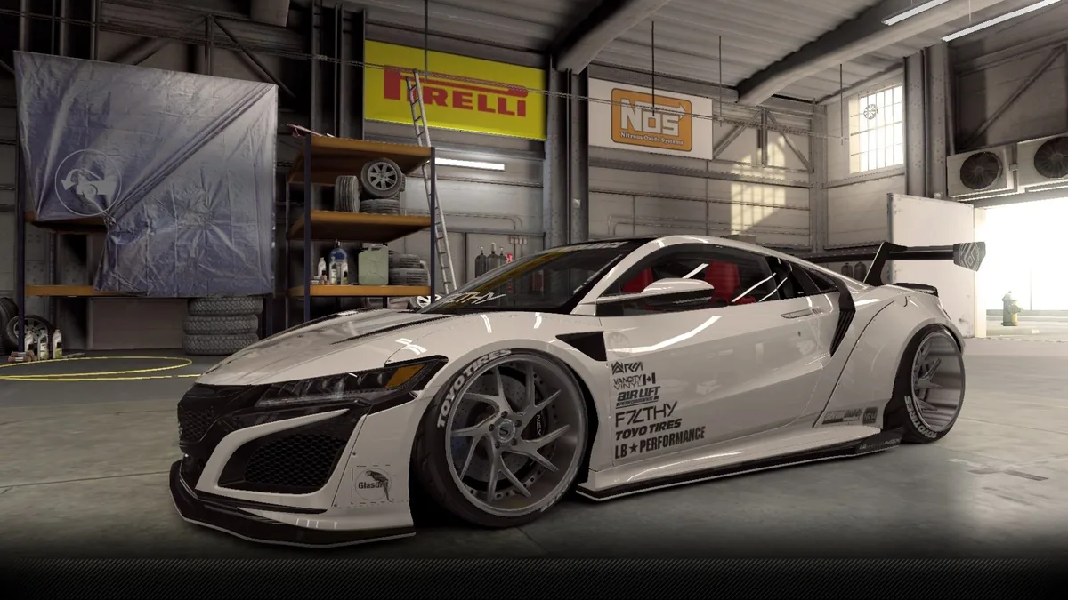 Honda LB NSX en ChampionshipWhite