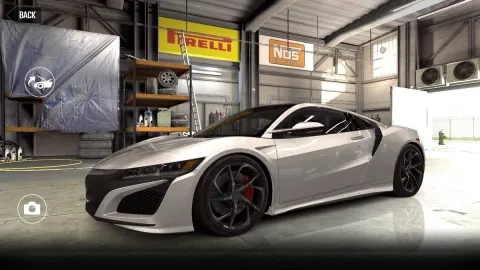 Honda NSX (2017) - Maxed CSR2 Car CasinoWhite