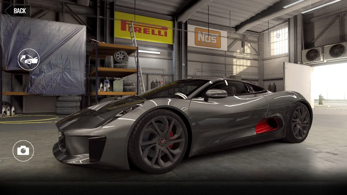 CSR2 Jaguar C-X75 Purple Stars Car