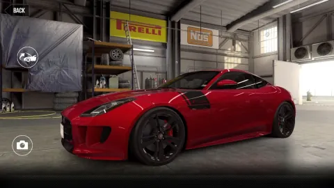 CSR2 Jaguar F-TYPE R AWD Coupé Gold Stars Car