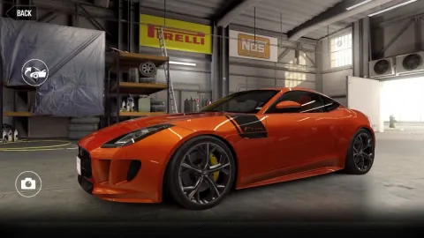 CSR2 Jaguar F-TYPE R AWD Coupé Gold Stars Car