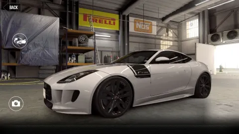 CSR2 Jaguar F-TYPE R AWD Coupé Gold Stars Car