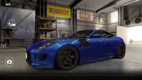CSR2 Jaguar F-TYPE R AWD Coupé Gold Stars Car