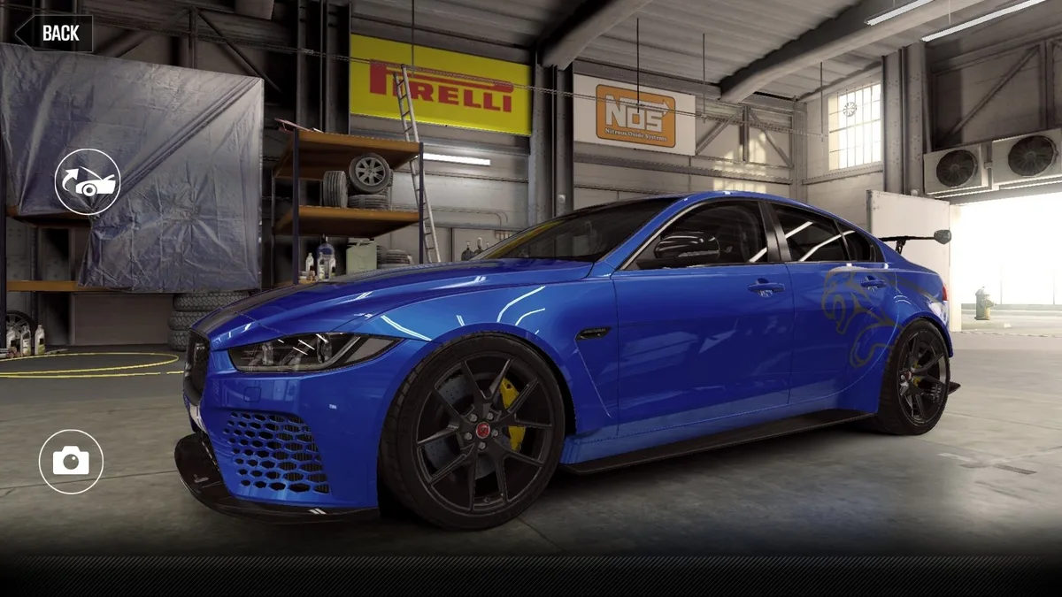 CSR2 Jaguar XE SV Project 8 Purple Stars Car