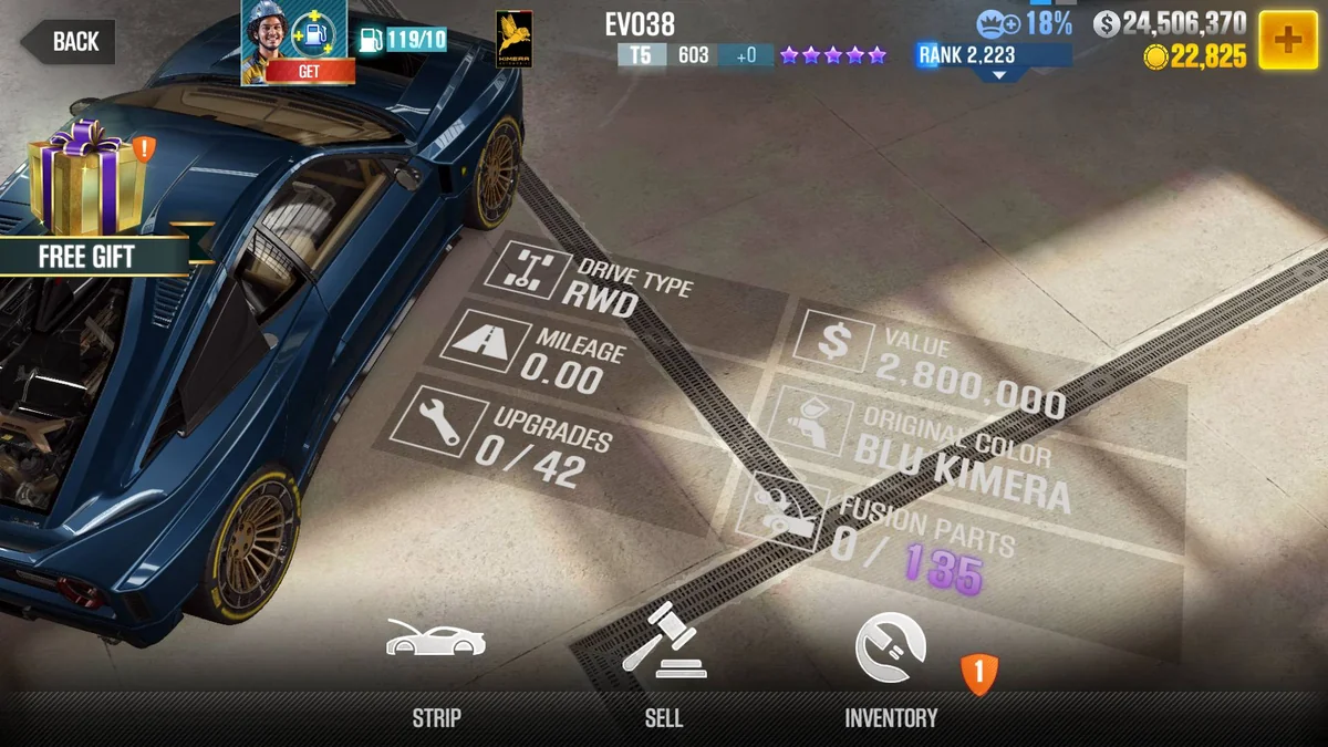 Kimera EVO38 CSR2 fusion parts and tune setup
