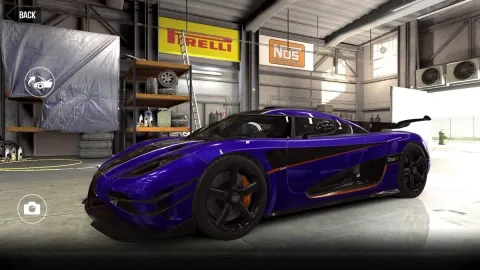 CSR2 Koenigsegg One:1 Gold Stars Car