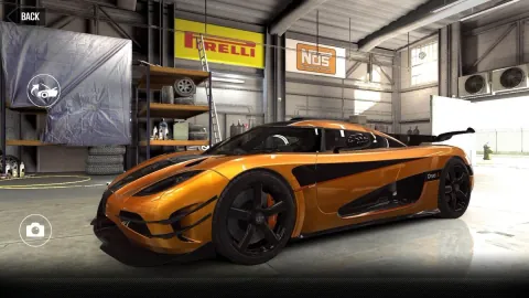 CSR2 Koenigsegg One:1 Gold Stars Car