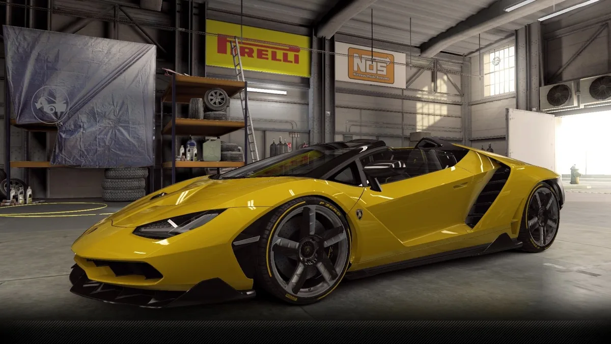 CSR2 Lamborghini Centenario Roadster Giallo Purple Stars Car