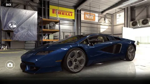 Lamborghini Countach LPI8004 (2022) - Maxed CSR2 Car BleuNotte