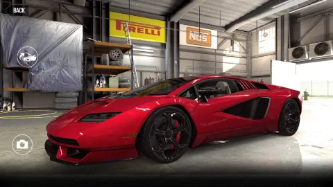 Lamborghini Countach LPI8004 (2022) - Maxed CSR2 Car Lamborghini Countach LPI 800-4 (Rosso) 1
