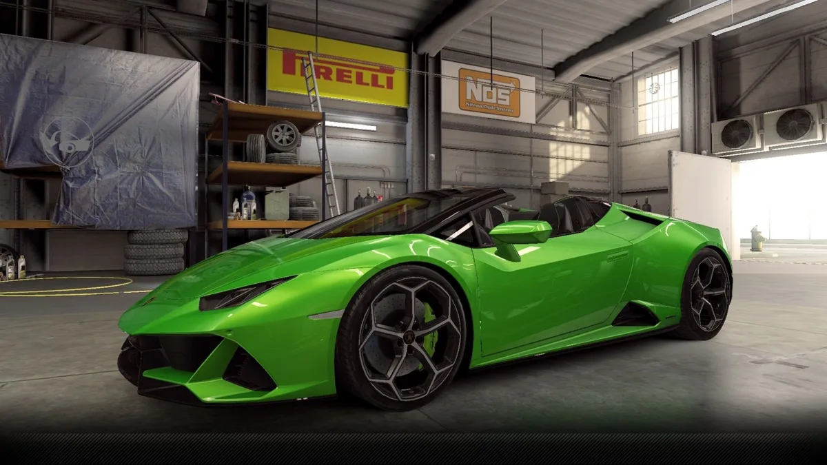 Lamborghini Huracán Evo Spyder in VerdeSelvans