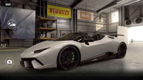 Lamborghini Huracan Performante Spyder (2019) - Maxed CSR2 Car AdPersonamBiancoCanopus