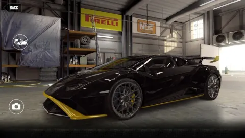CSR2 Lamborghini Huracán STO Gold Stars Car