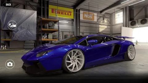 Lamborghini LB Aventador LP7004 (2011) - Maxed CSR2 Car Lamborghini LB Aventador Coupe (CatalinaBlue) 1