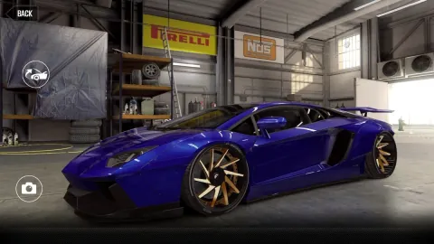 Lamborghini LB Aventador LP7004 (2011) - Maxed CSR2 Car Lamborghini LB Aventador Coupe (CatalinaBlue) 2