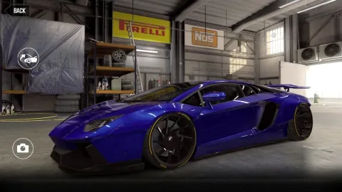 Lamborghini LB Aventador LP7004 (2011) - Maxed CSR2 Car Lamborghini LB Aventador Coupe (CatalinaBlue) 3