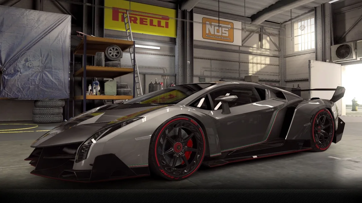 CSR2 Lamborghini Veneno Purple Stars Car