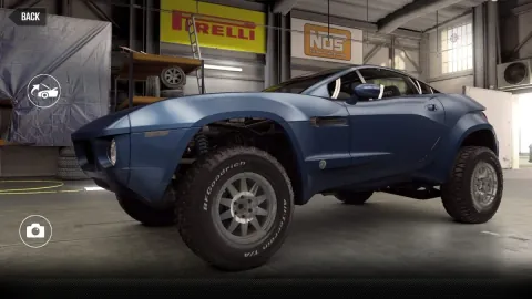 Local Motors Rally Fighter (2013) - Maxed CSR2 Car BahamaBlue