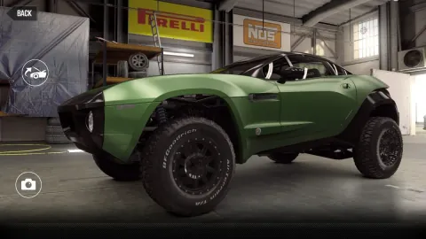 Local Motors Rally Fighter (2013) - Maxed CSR2 Car Local Motors Rally Fighter (FreeSpeechGreen) 1