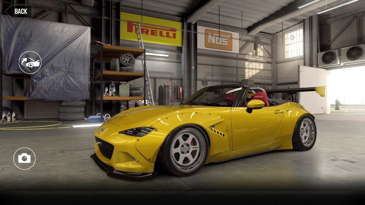 CSR2 Mazda Rocket Bunny MX-5 Miata Gold Stars Car