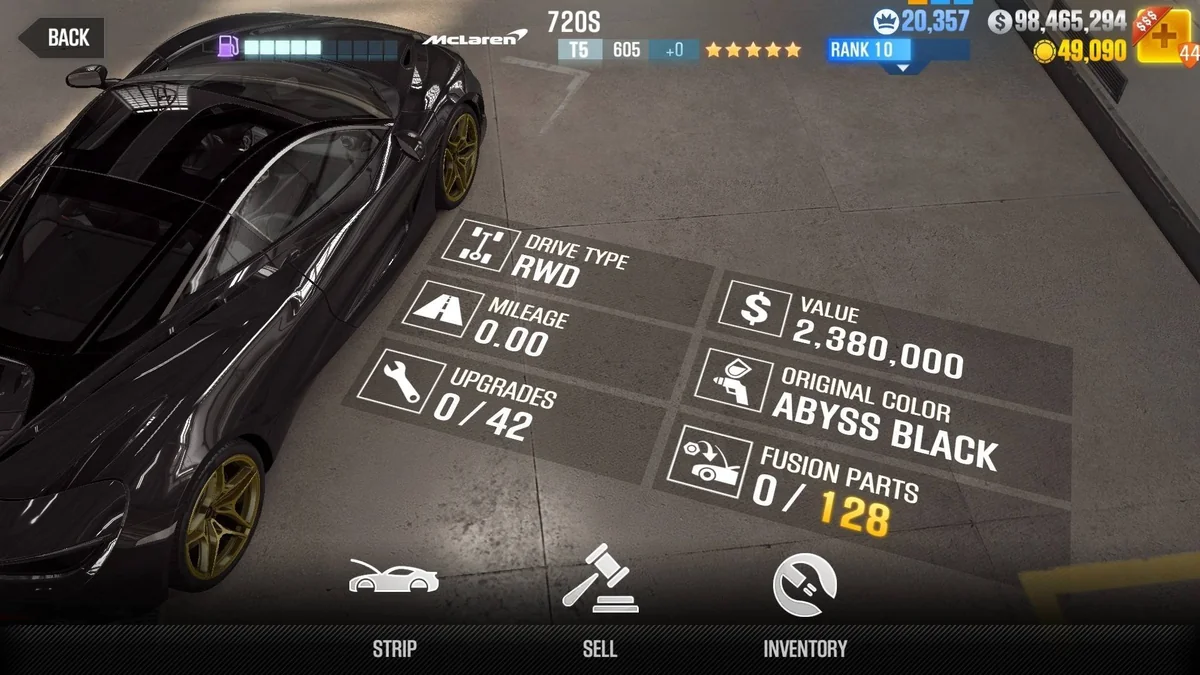 McLaren Deckard Shaw's 720S CSR2 fusion parts and tune setup