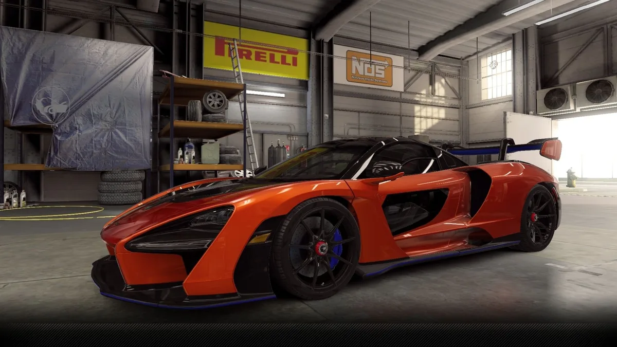CSR2 McLaren Senna Purple Stars Car