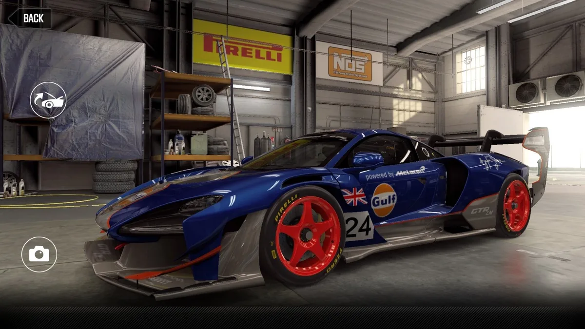 CSR2 McLaren Senna GTR LM "Gulf Livery" Purple Stars Car