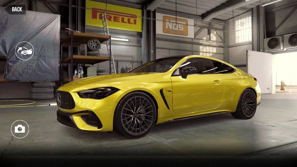 CSR2 Mercedes-Benz AMG CLE 53 Coupe Gold Stars Car