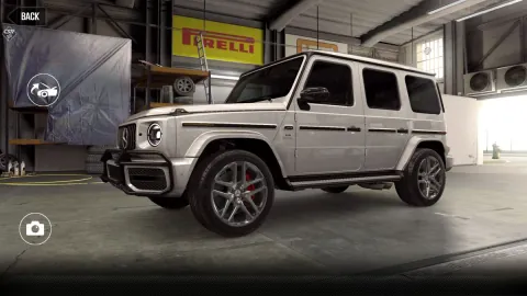 Mercedes-AMG G63 SUV (2020) - Maxed CSR2 Car GManufakturDiamondWhite