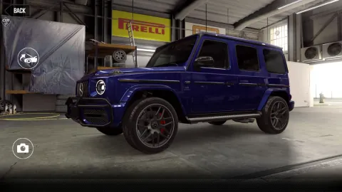Mercedes-AMG G63 SUV (2020) - Maxed CSR2 Car GManufakturMysticBlue