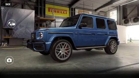 Mercedes-AMG G63 SUV (2020) - Maxed CSR2 Car GManufakturSouthSeasBlue