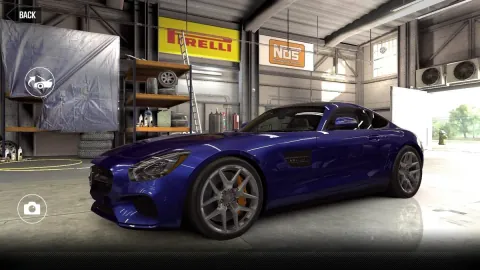 Mercedes-AMG GT (2015) - Maxed CSR2 Car BrilliantBlue