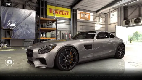 Mercedes-AMG GT (2015) - Maxed CSR2 Car IridiumSilver