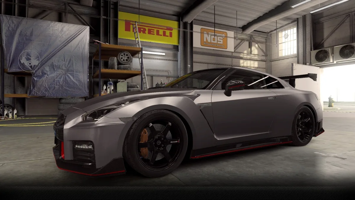 Nissan GT-R NISMO (R35) N Attack Pkg in Low-GlassMatteGray