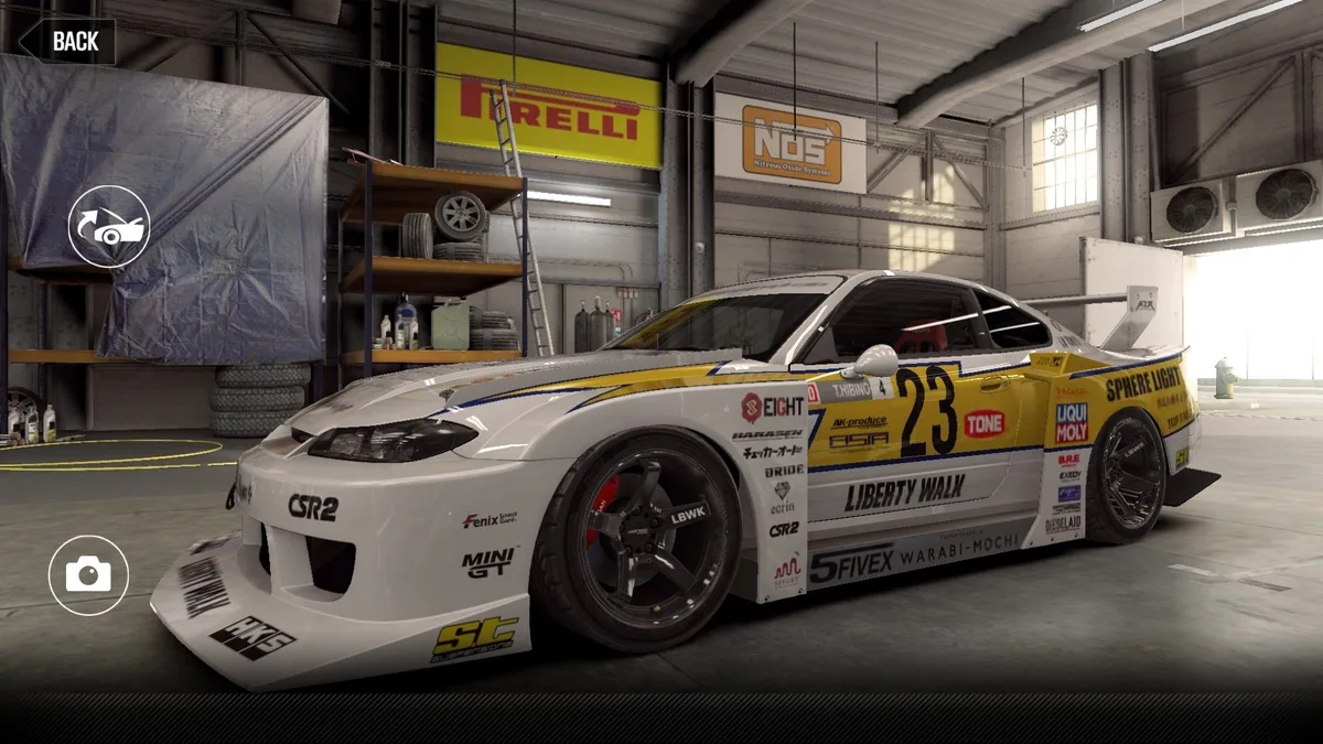 CSR2 Nissan LB Super Silhouette Silvia (S15) Purple Stars Car
