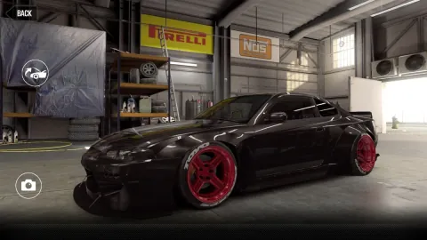 CSR2 Nissan Silvia (S15) Rocket Bunny Gold Stars Car