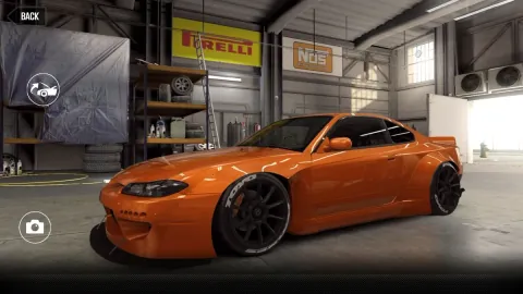 CSR2 Nissan Silvia (S15) Rocket Bunny Gold Stars Car