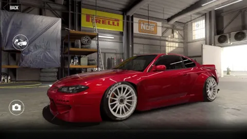 CSR2 Nissan Silvia (S15) Rocket Bunny Gold Stars Car