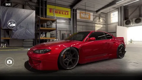 CSR2 Nissan Silvia (S15) Rocket Bunny Gold Stars Car